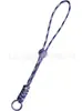 Cordão Trançado Criativo com Nó para Celular, Alça Curta de Pulso, Anti-Perda, Cordão de Chaveiro Ajustável, Alça de Pendurar Multifuncional