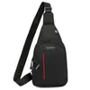 Nueva bolsa cruzada para hombre transfronteriza hecha de tela Oxford, bolso de hombro simple y elegante, mochila cruzada versátil, bolsa de pecho de negocios para hombres