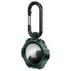 Adecuado para Apple AirTags Dispositivo Antiperdido Patrón de Fibra de Carbono Hebilla de Montañismo Rastreador de Posicionamiento Bluetooth para Exteriores Cubierta Protectora