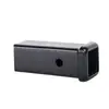 Base de Agujero Cuadrado para Remolque con Placa de Montaje Adaptador de Tubo Cuadrado Barra de Extensión para Enganche de Remolque de Coche Accesorios para Remolque