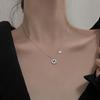 Collar gargantilla de moda estilo francés con colgante de letra H para mujer, cadena de clavícula versátil de verano con diseño minimalista de nicho Ins
