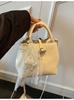 Nova Bolsa Transversal Feminina 2024 Nova Moda Bolsa de Ombro Simples para o Dia a Dia Bolsa Transversal de Ombro