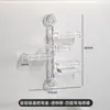 Jabonera con Ventosa sin Perforaciones para Montar en la Pared para Baño, Jabonera Giratoria para Baño, Caja de Drenaje para el Hogar, Jabonera