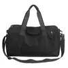 Nova Bolsa de Viagem Redonda Simples em Cilindro Grande Capacidade Toque de Luxo Portátil de Ombro Transversal Bolsa para Bolas de Yoga Bolsa para Equipamentos Esportivos