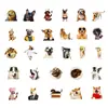 56 Pegatinas de Perro con Emojis de Compra Directa Transfronteriza para Maletas, Computadora, Tableta, Funda de Teléfono, Decoración de Agenda, Pegatinas de PP