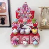 Coleção Desenho Animado Figuras Sanrio Bonecas de Resina Enfeites Caixa Surpresa da Sorte Máquina de Garra de Videogame Caixas Pequenas Atacado