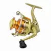 Carretilha de Pesca de Metal com Distância de Arremesso Ultralonga, Carretilha de Pesca com Braço Dobrável, Alto Custo-Benefício, Modelos 1000~7000, Carretilha para Vara de Arremesso