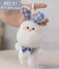 Celebridade da Internet Fofa Pingente de Ursinho Fofo Rosto Sorridente Ursinho de Pelúcia Boneca Boneca Chaveiro Bolsa Pequenos Acessórios para Pendurar