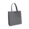 Bolsa No Tejida Recubierta Personalizada de Alta Gama para Centro Comercial Tienda de Ropa Bolsa de Compras Tote Bolsa Promocional Publicitaria de Supermercado Bolsa de Regalo