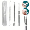 Set de Herramientas para Manicura de Nueve Piezas para Uñas Encarnadas, Uñas Gruesas y Duras, Cuidado y Recorte, Cortauñas Doble Cara, Limpiador de Ranuras de Uñas