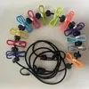 Tendedero retráctil portátil de viaje con pinzas de arcoíris, tendedero exterior a prueba de viento con pinzas para camping y viajes de negocios