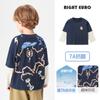 Camiseta de Manga Longa Europeia Estilo Right para Meninos Outono, Camiseta Básica Estilo Outono e Primavera para Crianças Pequenas, Roupa Infantil, Modelo Novo 2026 para Bebês Meninos