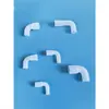 Junta flexible de silicona, codo de 90 grados, tes de diámetro igual, junta de tubería rígida, reductor, codo en L directo, conector no estándar.