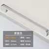 Manija de Mesita de Noche, Manija de Puerta de Armario de Dormitorio, Manija de Puerta Negra de Aleación de Aluminio, Manija Negra de Mueble de TV