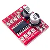 Módulo de control de motor DC de 2 vías avance/retroceso control de velocidad PWM puente H doble motor paso a paso mini L298N