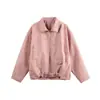 Yidao Vintage 2026 Primavera Marca de Moda para Parejas Diseño Decorado con Cremallera Chaqueta Holgada con Solapas para Hombres y Mujeres