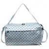 Bolso bandolera de lunares fresco y sencillo, estilo coreano, plisado, diseño de nicho de alta gama, bolso tipo empanadilla, bolso de hombro para salir