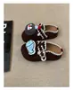 Pantuflas Casuales Cerradas Lindas de Dibujos Animados de Otoño para Mujer 2026 Nuevas Versátiles Pantuflas de Suela Gruesa que Hacen que los Pies Parezcan Más Pequeños, Estilo Birkenstock