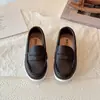 Zapatos Individuales para Niños Estilo Nuevo Primavera y Otoño 2026 Mocasines para Niños Zapatos de Cuero para Niñas Zapatos Casuales para Bebé con Suela Blanda