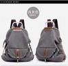 Mochila de Lona Multifuncional de Fábrica Original Bolso de Mujer Bolso de Hombro Bolso Cruzado Bolso de Lona Coreano Estampado con Logo Literario