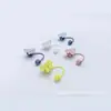Tampa de Silicone em Forma de Laço para Canudo de Vidro Tampa contra Poeira para Canudo 10mm Tampa Anti-Vazamento para Canudo de Garrafa de Água Stanley 9.5mm