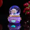 Bola de Cristal Luminosa Figura de Bestia de la Fortuna de Dibujos Animados Juguete de Moda para Niños y Niñas Regalo de Vacaciones Adorno de Escritorio