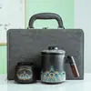 Taza personal vaso de agua de oficina con tetera juego de té traje taza personal gran capacidad cerámica