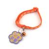 Parche creativo transfronterizo para mascotas, nuevo, con estampado de garra de perro y gato, collar con campana, hebilla para gato, etiqueta, joyería para mascotas