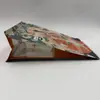 Bolsa de embalaje con cierre de cremallera y sello de ocho lados, bolsa engrosada a prueba de humedad para snacks acuáticos, personalizable con logotipo impreso