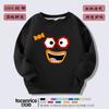 Ropa de Bloques de Construcción Digital suéter para niños numberblocks facial dibujos animados estampado con forro polar manga larga top para niños