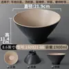 Kaibaiya vajilla de melamina tazón para fideos comercial malatang fideos de arroz ramen tazón grande para sopa imitación de porcelana especial para tienda de fideos tazón para ensaladas