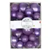 Spot Cruzada Amazon Bola de Natal Conjunto de 26 Peças 4/5/6cm Brilhante Fosca Galvanizada Bola Decorações de Natal