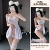Lin Linting Fato de Banho Peito Pequeno Roupa Íntima Sexo Mulher Flertando Quente Cama Provocando Alça Camisola Paixão Pijama 2055