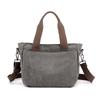 2025 Nova Bolsa de Ombro Bolsa Feminina Moderna Versátil Simples Moda Versão Coreana Grande Capacidade Portátil Bolsa de Lona