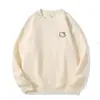 Sudadera Casual Suelta con Estampado Simple de Dibujos Animados de Terciopelo, Nuevo Estilo Otoño e Invierno para Mujer 2025, Top Pesado Interior de Manga Larga
