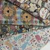 Tecido Jacquard Artesanal Leão de Desenho Animado Panda Vermelho Colorido Gato Coelho Almofada Tecido para Mala Poliéster Algodão Travesseiro Tecido para Sofá