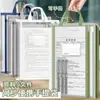 Bolsa de Almacenamiento de Malla Transparente, Bolso Bandolera para Libros, Bolsa de Malla Estéreo en Forma de L, Bolsa para Materias con Ranura para Tarjetas, Bolsa de Almacenamiento para Estudiantes de Primaria