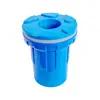 Junta de Drenaje para Acuario de PVC Codo Recto Tanque para Mariscos Acuario Drenaje Negro Rosa Naranja Verde Amarillo Cian Azul Púrpura