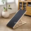 Rampa de Escada de Madeira para Pets Estrutura de Escalada para Cachorros Escada de Escalada para Cachorros Interna Ajustável Escada de Escalada Portátil Dobrável para Pets