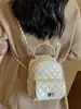 Mochila Relajada de Cadena de Alta Apariencia de Moda 2026 Verano Nueva Moda Mochila Simple Bolso de Mano