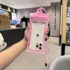 Tres Bolsas Impermeables Selladas para Teléfono, Transparentes y Compatibles con Pantalla Táctil, Bolsa de Aire Flotante para Natación, Funda Impermeable Transparente para Teléfono