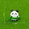 Miniaturas de Panda Lindas de Dibujos Animados para Micro-Paisajes, Decoraciones de Jardín DIY y Adornos de Escritorio