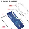 Funda para Teléfono Móvil Adecuada para Samsung S25Ultra Esquina Recortada Soporte Magnético para Tarjetas Transparente Impresión DIY Soporte Magnético para Tarjetas Coreano