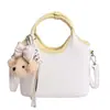 Bolsa de Cesta Portátil de Alta Qualidade Yuezi 2026 Primavera para Mulheres, Cor Color Block Simples Moda Versátil Ombro Transversal