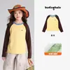 Ropa de Otoño Pudding Haru para Niñas, Ropa Infantil de Moda, Camiseta Casual de Manga Raglán Nueva de Otoño 2026 para Niños