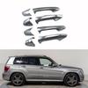 Adequado para Mercedes-Benz Gla/B/C/E-Class W204 Maçanetas de Porta Esquerda e Direita de Liga de Titânio