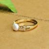 Anillo de Perla de Agua Dulce Natural Ai Yu Anillo de Alto Brillo Joyería para Mujeres Nicho Fuente de Artículos para Transmisiones en Vivo Dropshipping S4092911
