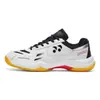 Zapatos de Bádminton Casuales con Hebilla Giratoria de Nuevo Estilo, Zapatillas Ligeras Transpirables Estilo Pareja para Tenis de Mesa, Zapatos de Entrenamiento de Tenis para Hombre