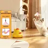 Juguete eléctrico para gatos, palo para gatos, lanzador de bolas de pelo, un gadget para personas perezosas que permite a los gatos deambular fácilmente, artículos para mascotas