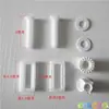 Base de parafuso de assento de vaso sanitário antigo acessórios de tampa de vaso sanitário trava de fundo retangular fixação de montagem inferior porca de fixação haste de parafuso redonda de plástico